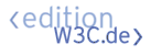 edition W3c.de